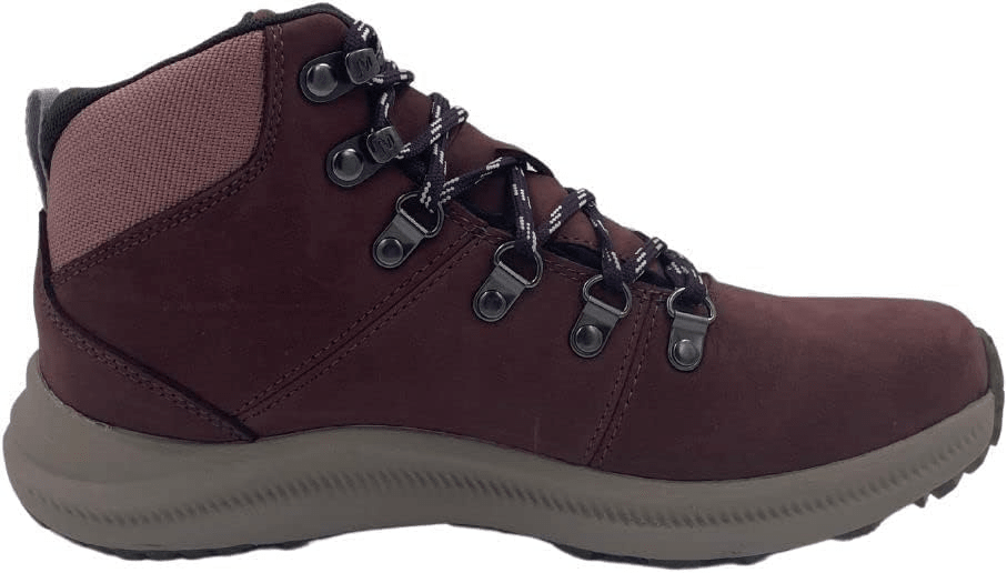 Merrell Ontario 2 Mid Waterproof Burgundy 8.5 M 195017339790 Shoe Deals Outlet