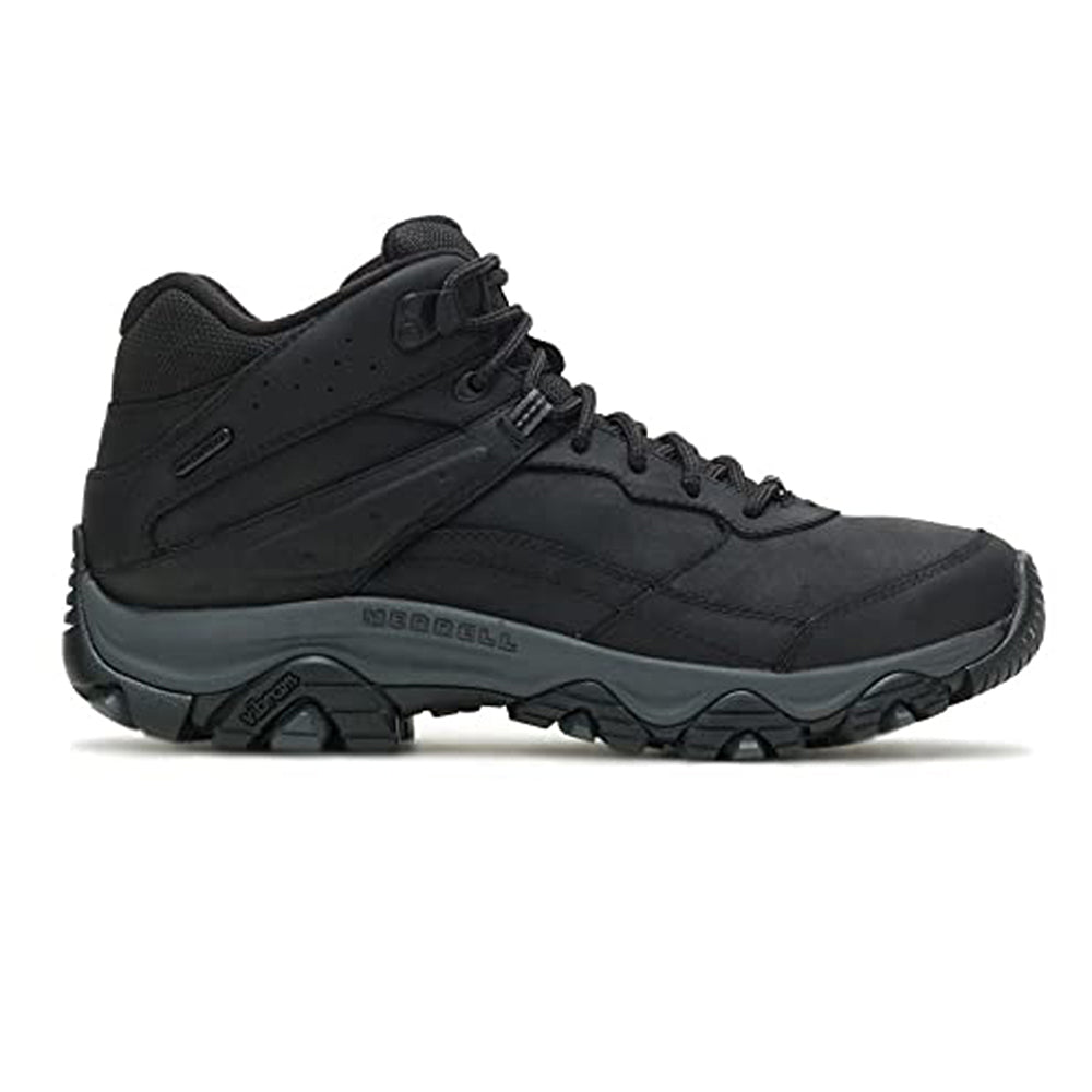 Merrell Moab Adventure 3 Mid WP - Men's Black Shoe Deals Outlet