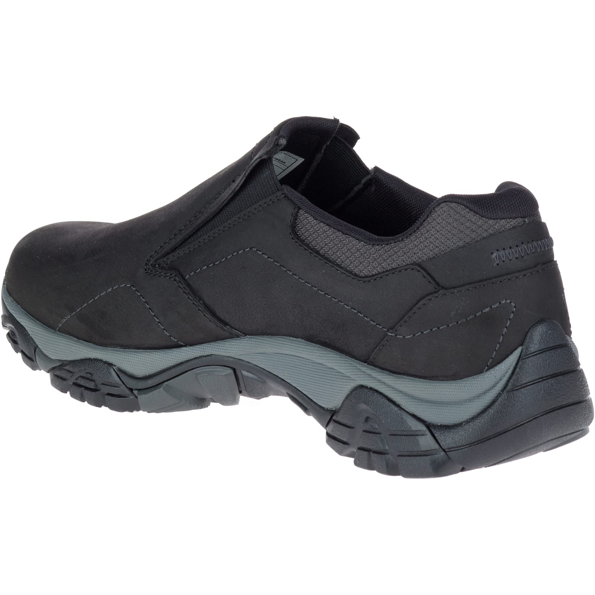 Merrell Moab Adventure Moc - Men's Black Shoe Deals Outlet