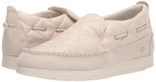 Sperry Moc - Sider Nylon Solid Slip On - Women's Ivory Nylon Shoe Deals Outlet