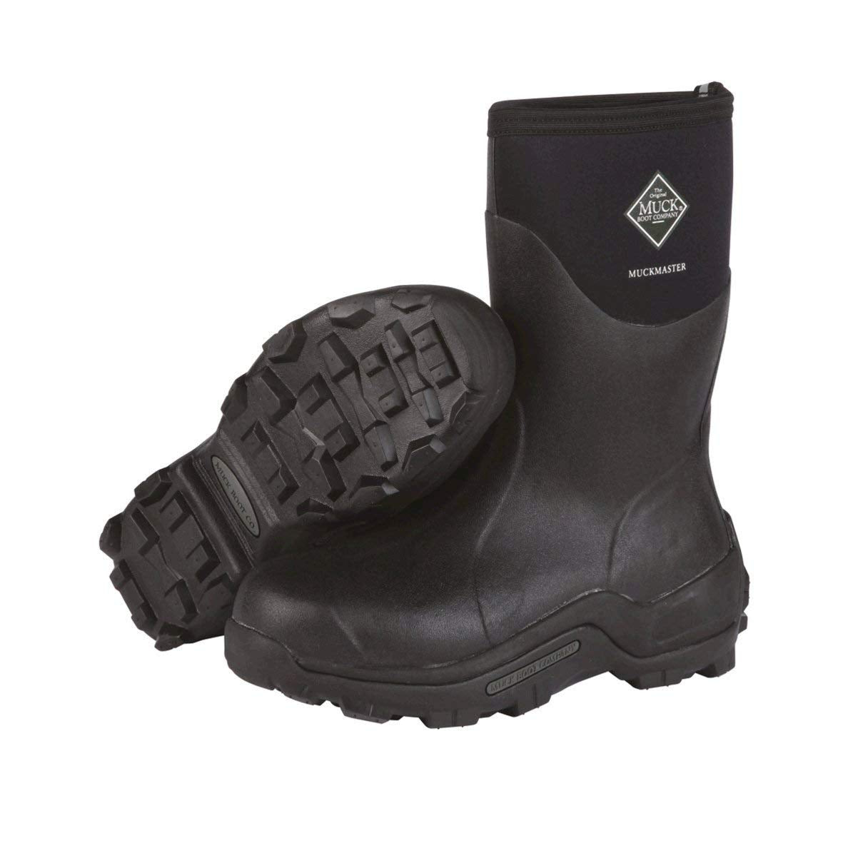 The Original Muck Boot Company Muckmaster Mid - Men's Black Shoe Deals Outlet