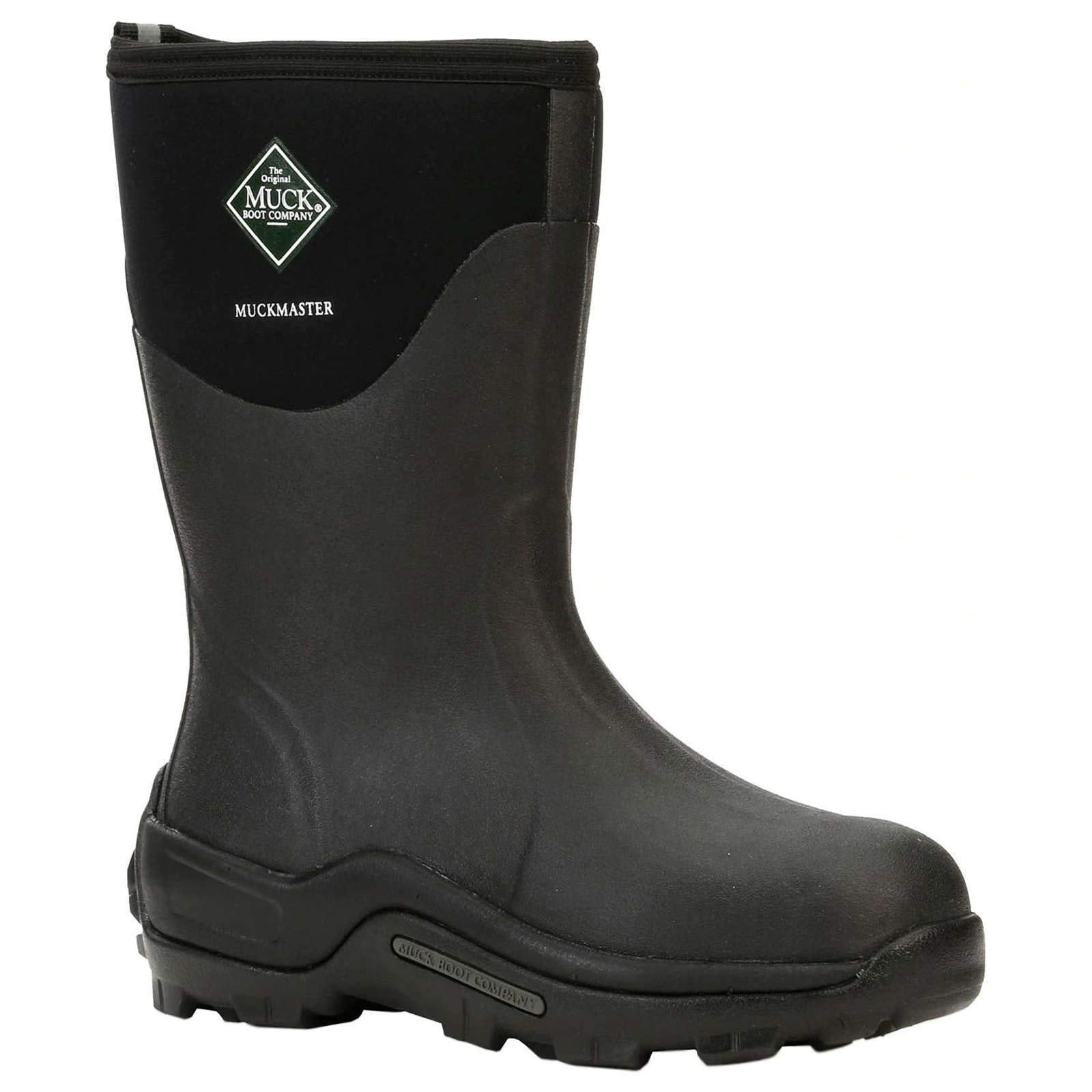 The Original Muck Boot Company Muckmaster Mid - Men's Black Shoe Deals Outlet