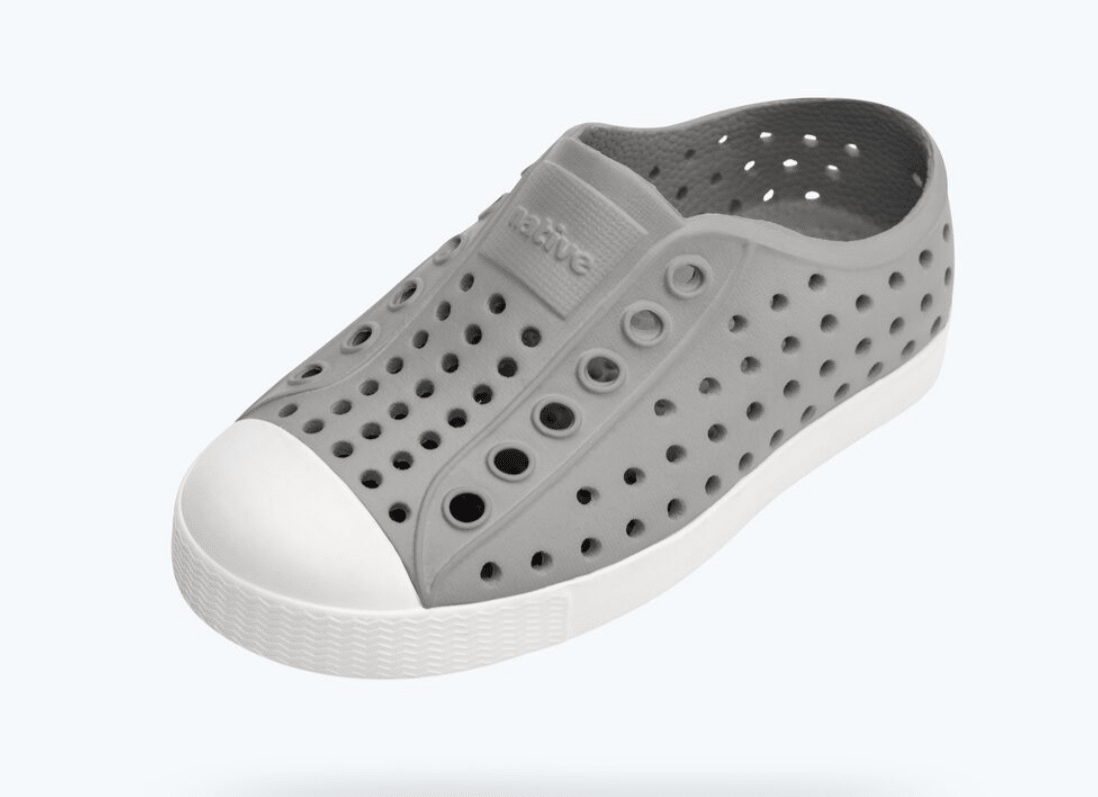 Native Shoes Jefferson Pigeon Grey / Shell White 2 — 4894401848363 Shoe Deals Outlet