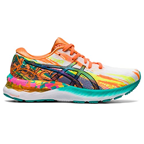 ASICS Nimbus 23 - Women's Hot Pink/Sour Yuzu Shoe Deals Outlet