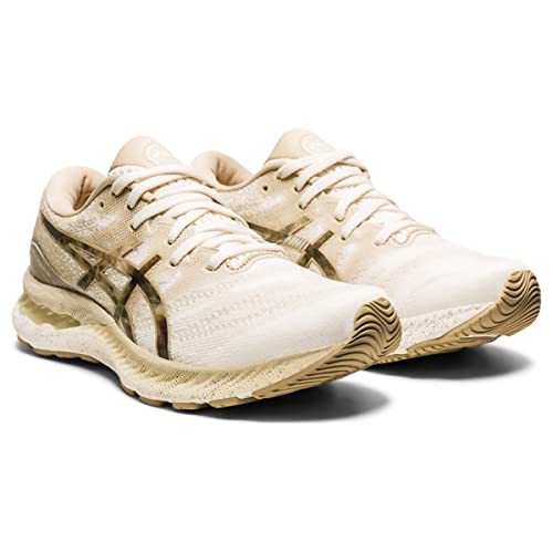 ASICS Nimbus 23 - Women's Cream/Putty Shoe Deals Outlet