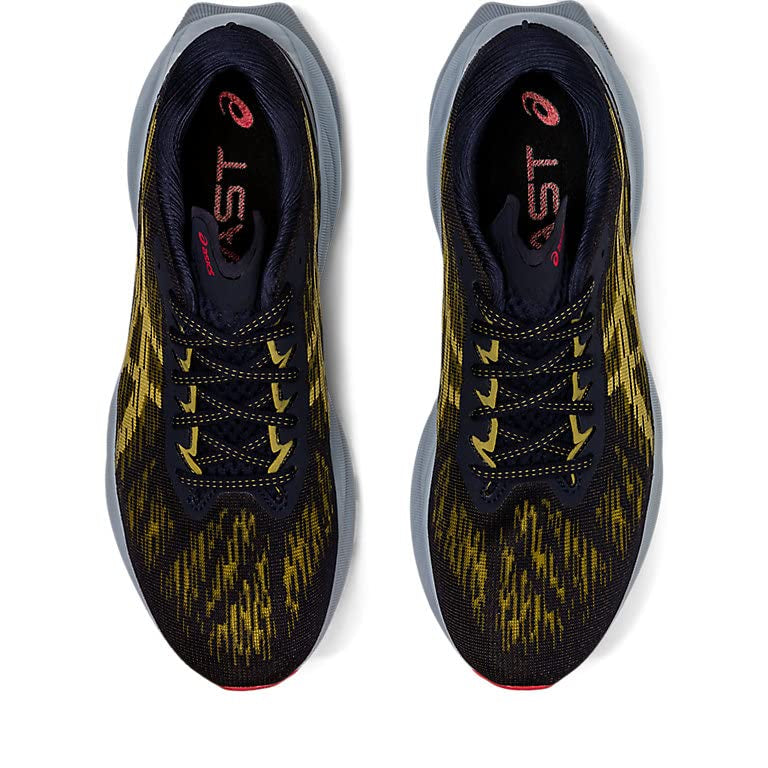 ASICS Novablast 3 - Men's Midnight/Olive Oil Shoe Deals Outlet