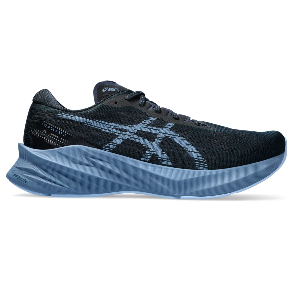 ASICS Novablast 3 - Men's French Blue/Storm Blue Shoe Deals Outlet