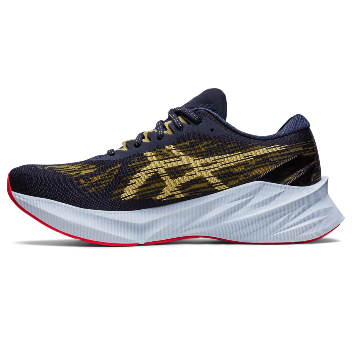 ASICS Novablast 3 - Men's Midnight/Olive Oil Shoe Deals Outlet