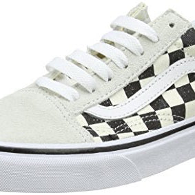 Vans Old Skool Classic - Unisex Off - White/Black Checkerboard Shoe Deals Outlet