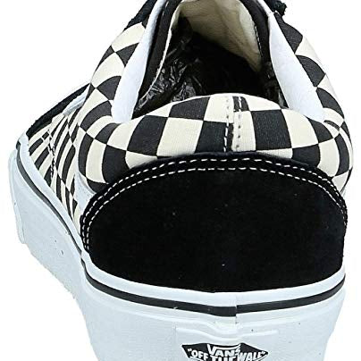Vans Old Skool Classic - Unisex Black/Off White Checkerboard Shoe Deals Outlet