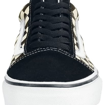 Vans Old Skool Classic - Unisex Black/Off White Checkerboard Shoe Deals Outlet