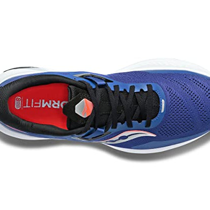 Saucony Omni 20 Running Shoe - Men's Sapphire/Black Shoe Deals Outlet