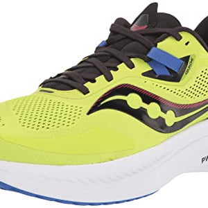 Saucony Omni 20 Running Shoe - Men's Acid/Blue Raz Shoe Deals Outlet