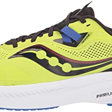 Saucony Omni 20 Running Shoe - Men's Acid/Blue Raz Shoe Deals Outlet