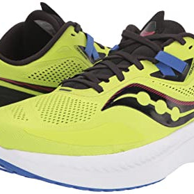 Saucony Omni 20 Running Shoe - Men's Acid/Blue Raz Shoe Deals Outlet