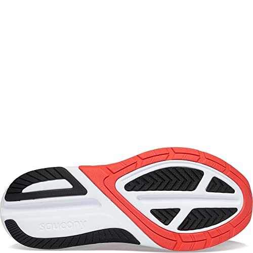 Saucony Omni 21 Running Shoe - Men's Charcoal/Red Shoe Deals Outlet