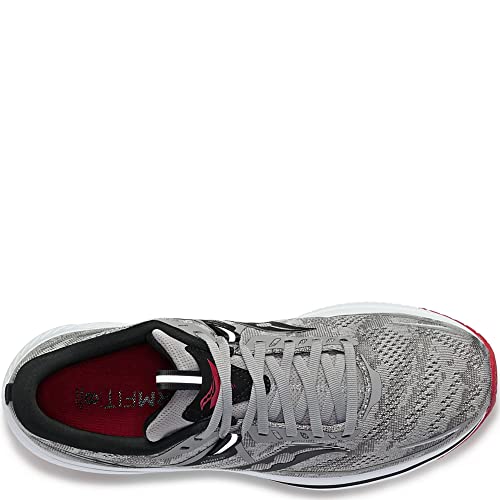 Saucony Omni 21 Running Shoe - Men's Alloy/Garnet Shoe Deals Outlet