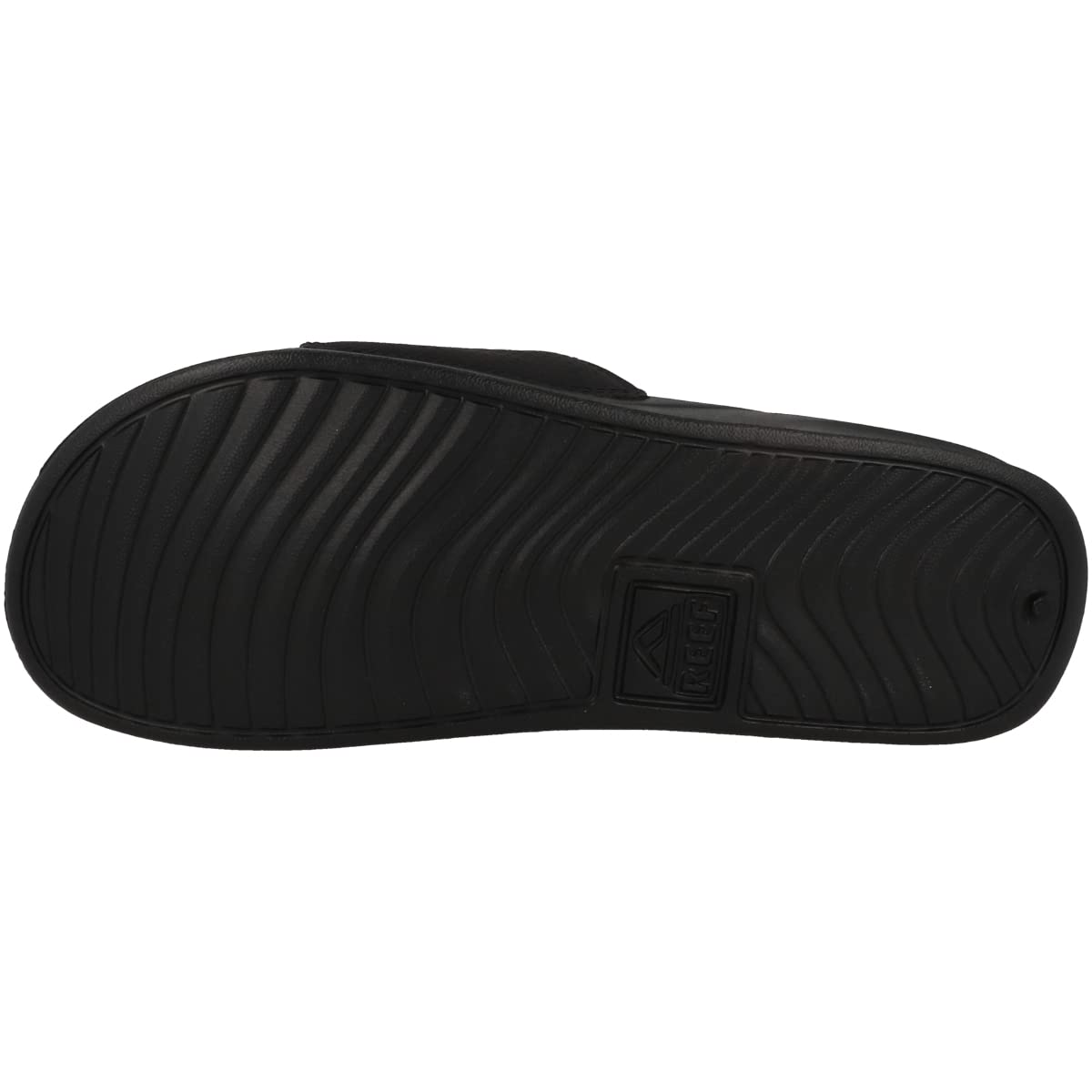 Reef One Slide - Men's Black Shoe Deals Outlet