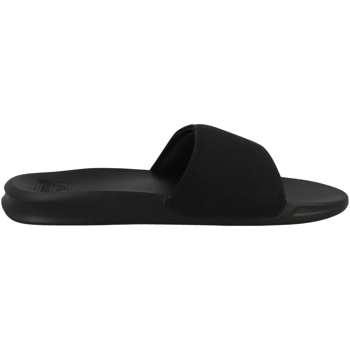 Reef One Slide - Men's Black Shoe Deals Outlet