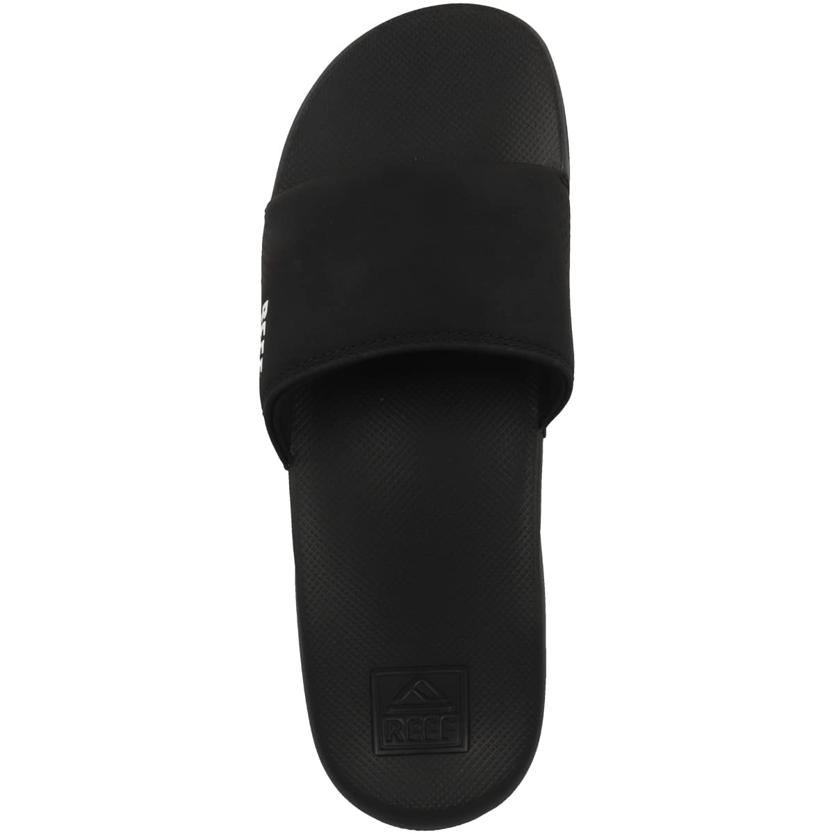 Reef One Slide - Men's Black Shoe Deals Outlet