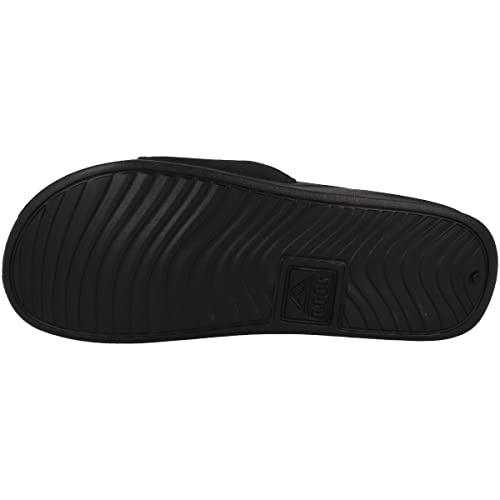 Reef One Slide - Men's Black Shoe Deals Outlet
