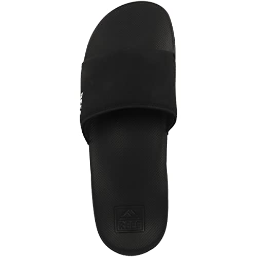 Reef One Slide - Men's Black Shoe Deals Outlet
