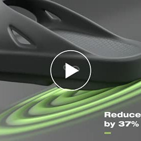 OOFOS OOahh Slide - Unisex Black Shoe Deals Outlet