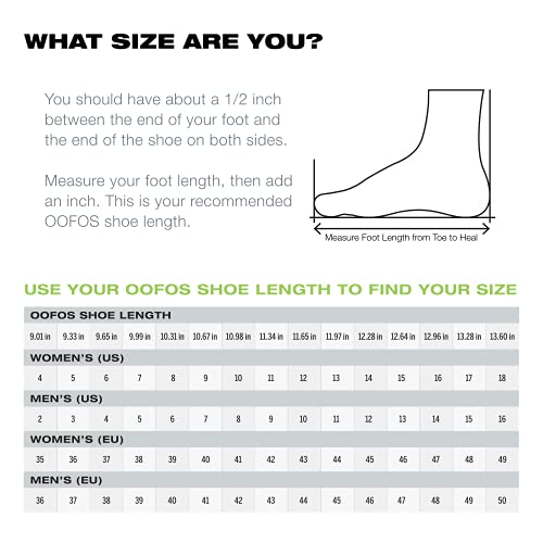 OOFOS OOahh Slide - Unisex Black Shoe Deals Outlet