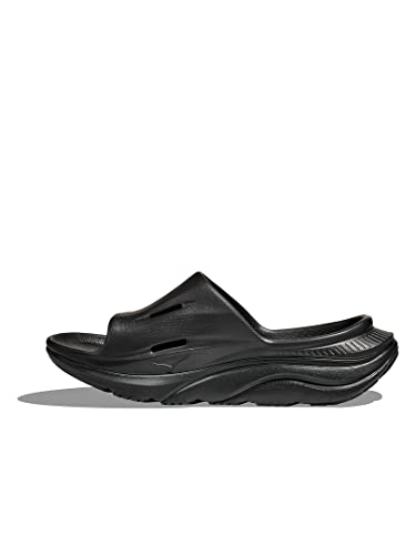 Hoka Ora Recovery 3 Slide - Unisex Black/Black Shoe Deals Outlet