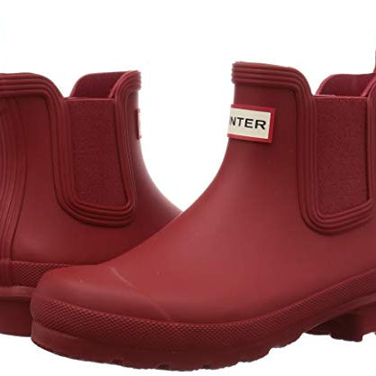 Hunter Original Chelsea Boot - Women's Military Red Shoe Deals Outlet