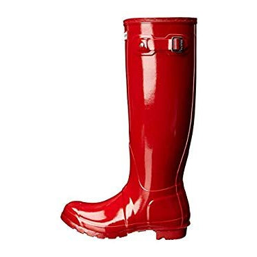 Hunter Original Tall Gloss - Women's Military Red Shoe Deals Outlet