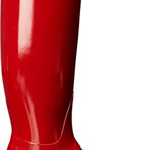 Hunter Original Tall Gloss - Women's Military Red Shoe Deals Outlet