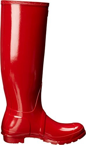 Hunter Original Tall Gloss - Women's Military Red Shoe Deals Outlet