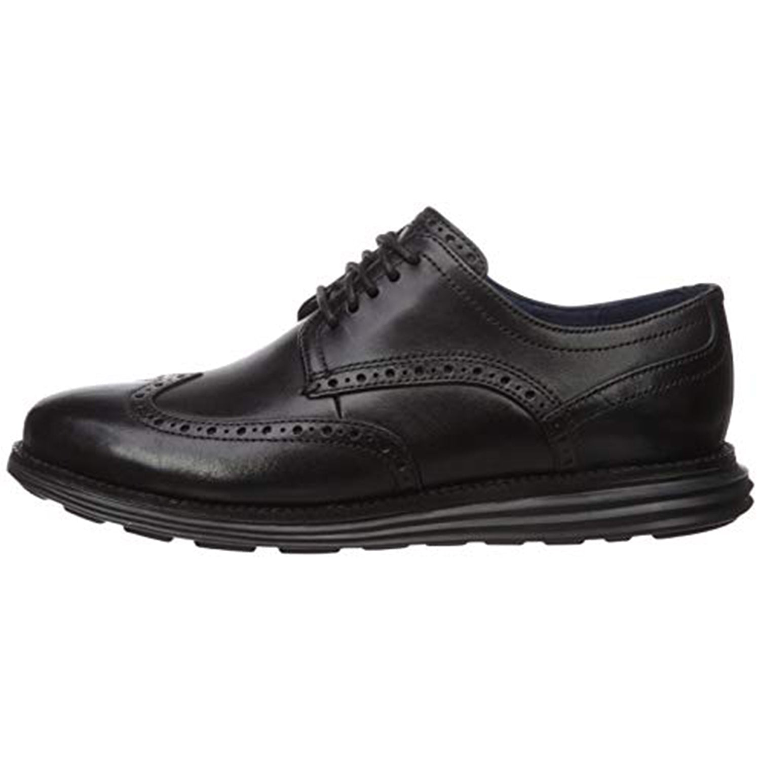 Cole Haan OriginalGrand Wingtip Black Oxford - Men's Black/Black Shoe Deals Outlet