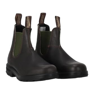 Blundstone Originals Boots - Unisex Brown Olive Shoe Deals Outlet