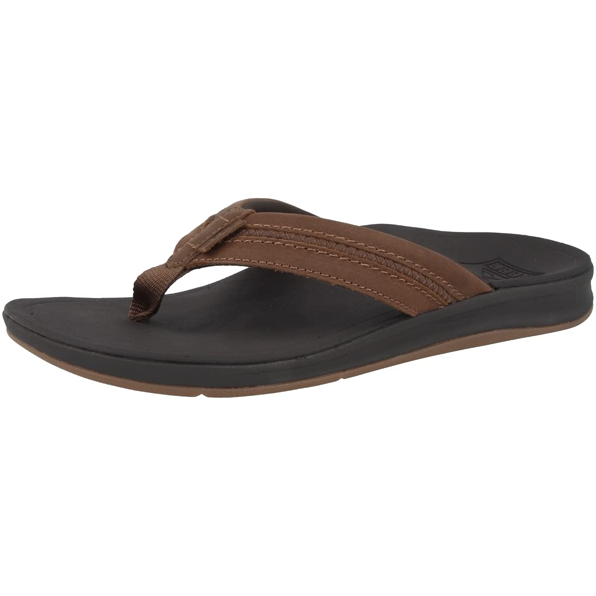 Reef Ortho Coast Leather - Men's Brown Shoe Deals Outlet
