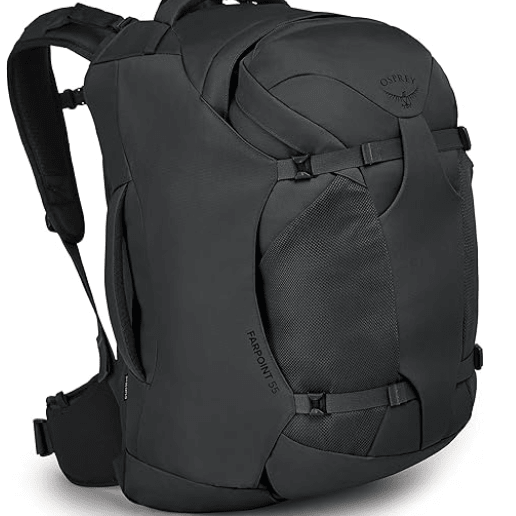 Osprey Farpoint 55 Tunnel Vision Grey O/S 843820122688 Shoe Deals Outlet