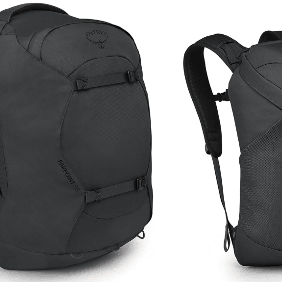 Osprey Farpoint 55 Tunnel Vision Grey O/S 843820122688 Shoe Deals Outlet