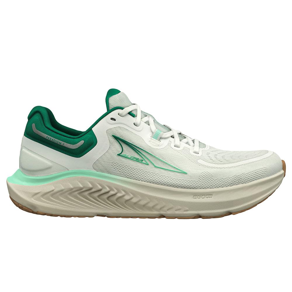 Altra Paradigm 7 - Women's WHITE/GREEN Shoe Deals Outlet