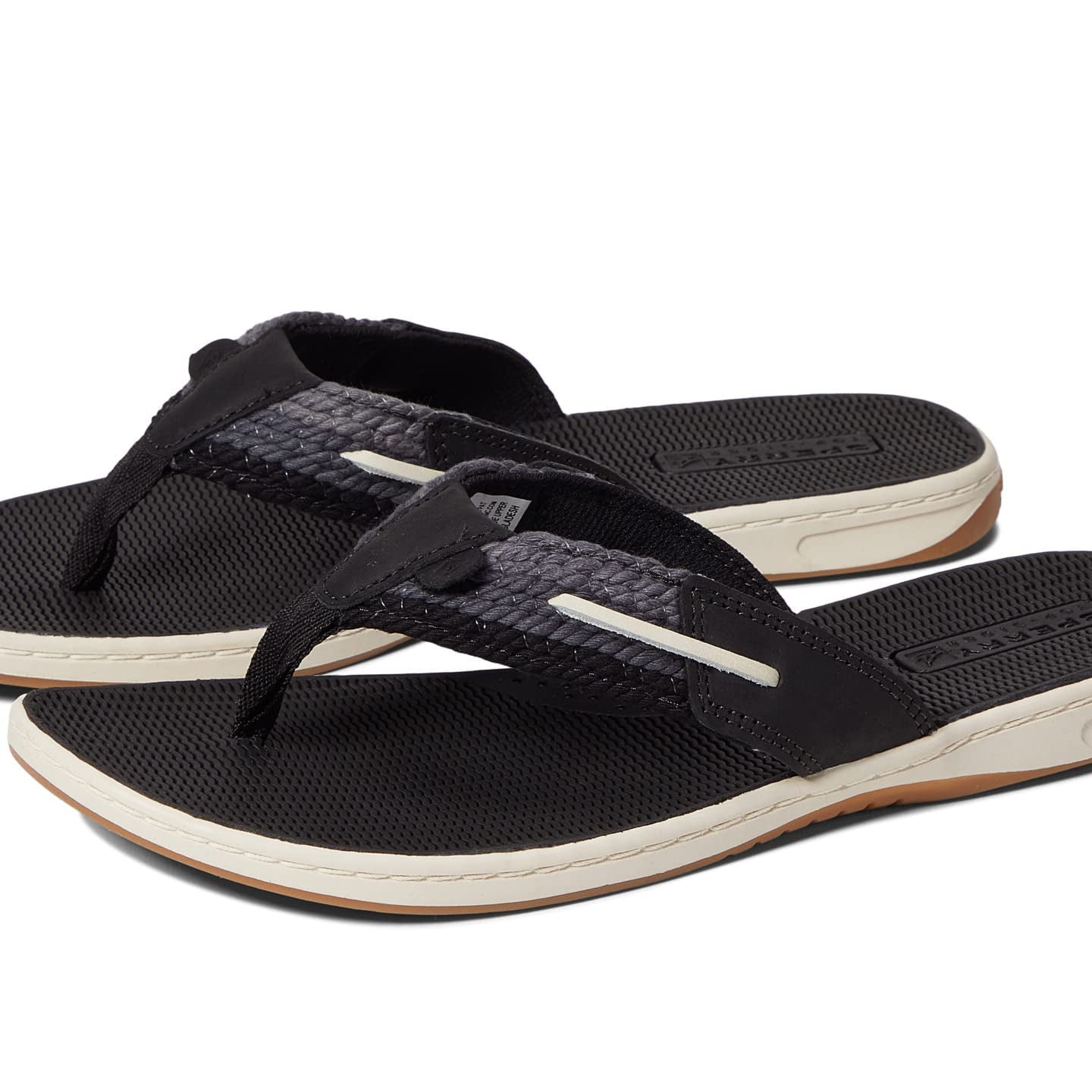 Sperry Parrotfish Rope Sandal - Women's Black Shoe Deals Outlet