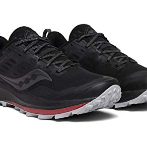 Saucony Peregrine 10 - Men's Black/Red Shoe Deals Outlet