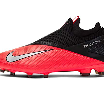 Nike Phantom Vision 2 Pro Cleats - Men's Red/Silver Shoe Deals Outlet