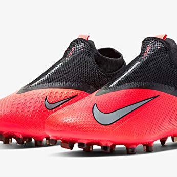 Nike Phantom Vision 2 Pro Cleats - Men's Red/Silver Shoe Deals Outlet