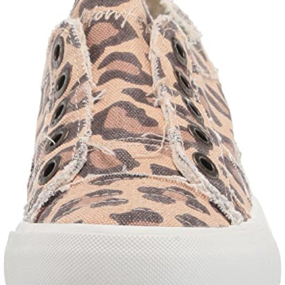 Blowfish Malibu Play - Women's Natural Jumbo Kitty Leopard Shoe Deals Outlet