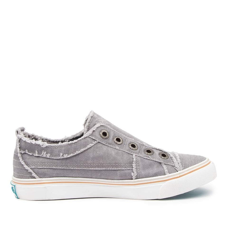 Blowfish Malibu Play - Women's Light Grey Hipster Smoked Twill Shoe Deals Outlet