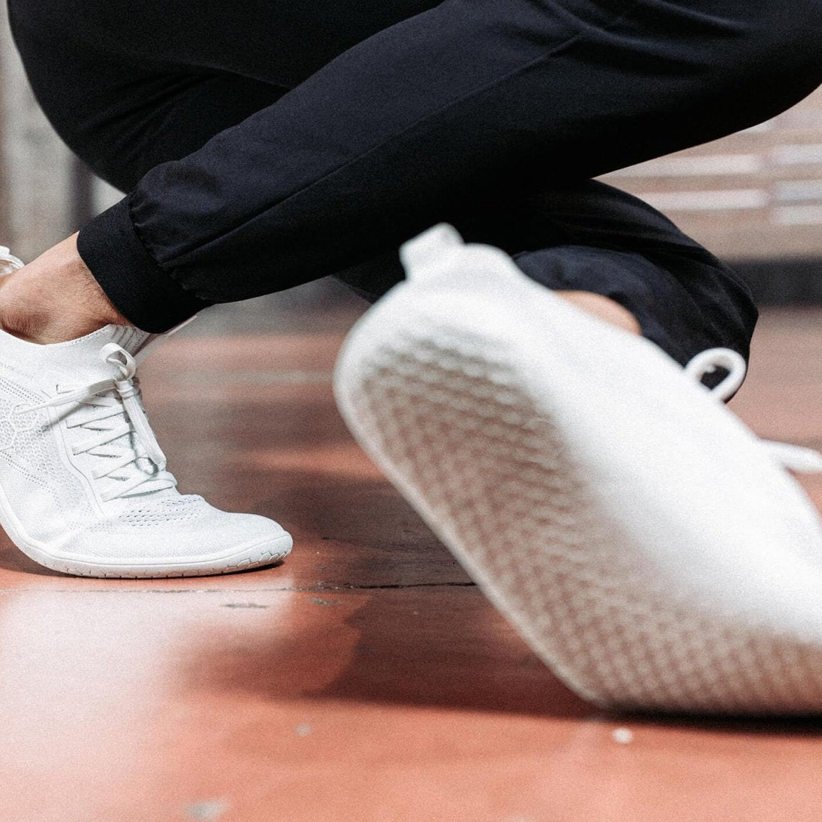 Vivobarefoot Primus Lite Knit - Men's Bright White Shoe Deals Outlet