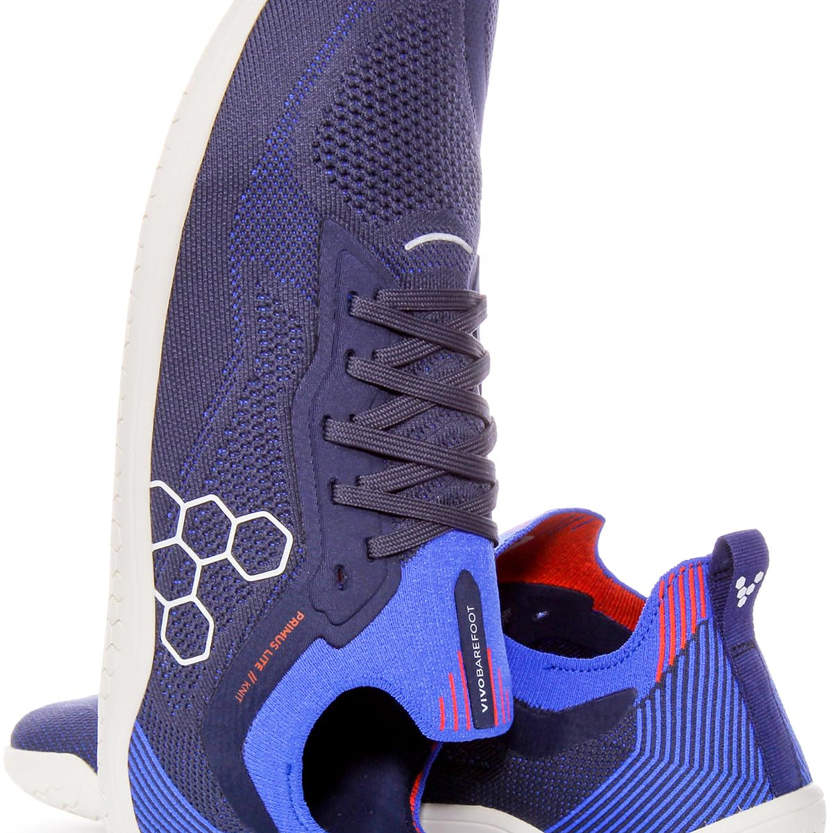 Vivobarefoot Primus Lite Knit - Men's Navy Shoe Deals Outlet