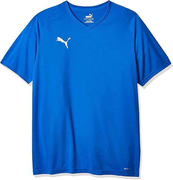 PUMA Liga Core Jersey Blue Small 191239620265 Shoe Deals Outlet