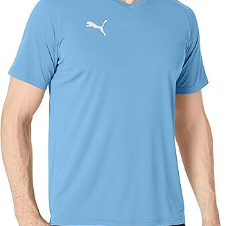 PUMA Liga Core Jersey Sky Blue Small 191239620036 Shoe Deals Outlet