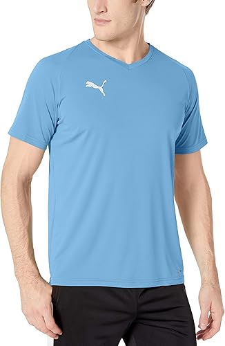 PUMA Liga Core Jersey Sky Blue Small 191239620036 Shoe Deals Outlet